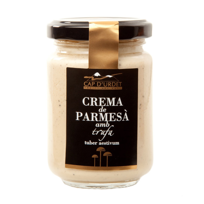 CREMA DE PARMESANO CON TRUFA TARRO 140gr